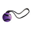 Scream Dog Toy Elite Ball Tug Loud Purple & Black - Large