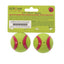 Scream Elite Ball Squeaky Loud Green & Pink 2pk - Small