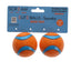Scream Elite Ball Squeaky Loud Orange & Blue 2pk - Medium