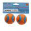 Scream Elite Ball Squeaky Loud Orange & Blue 2pk - Medium