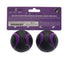 Scream Elite Ball Squeaky Loud Black & Purple 2pk - Medium