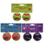 Scream Elite Ball Squeaky Loud Orange & Blue 2pk - Medium
