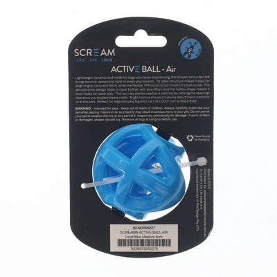 Scream Active Ball Air Loud Blue - Medium