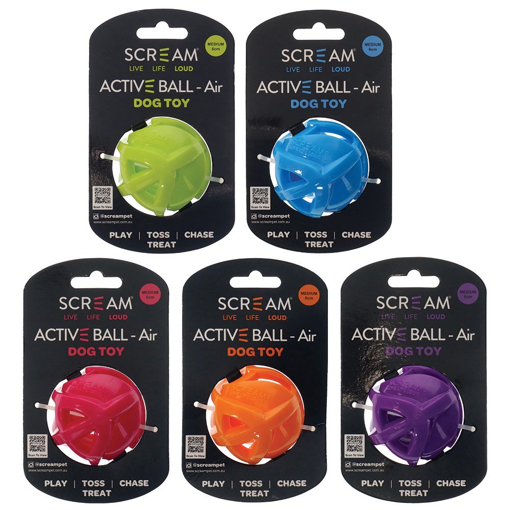 Scream Active Ball Air Loud Purple - Medium
