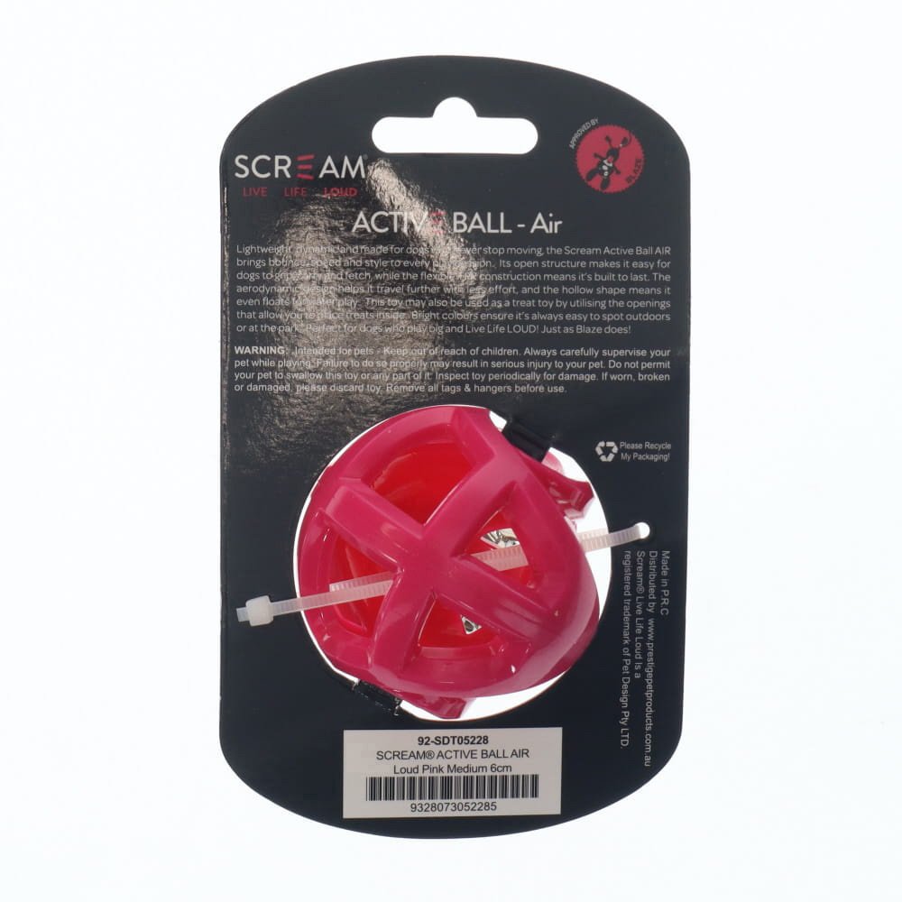 Scream Active Ball Air Loud Pink - Medium