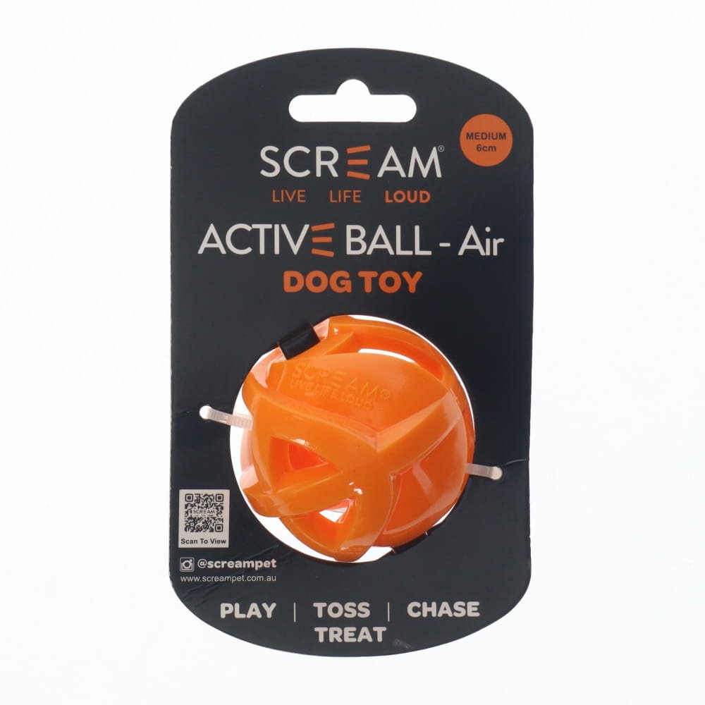 Scream Active Ball Air Loud Orange - Medium