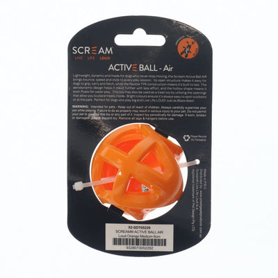 Scream Active Ball Air Loud Orange - Medium