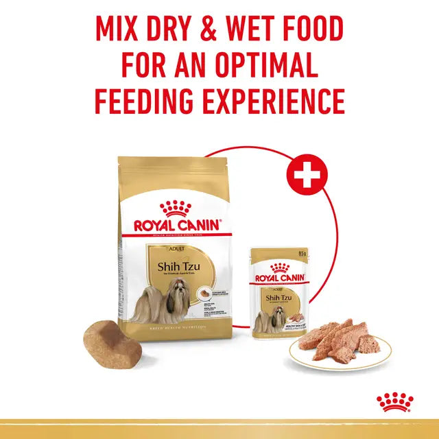 ROYAL CANIN Shih Tzu Loaf Adult Wet Dog Food 85g x 12