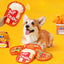 Dog Squeaky Toy - Hamburger