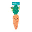 Zippypaws Plush Toys For Dog Crinkle Crops - Carrot
