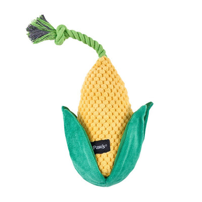 Zippypaws Plush Toys For Dog Crinkle Crops - Corn