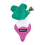 Zippypaws Plush Toys For Dog Crinkle Crops - Radish