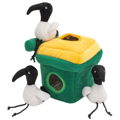 Zippypaws Plush Toys For Dog Zippy Burrow® – Bin Chicken in Wheelie Bin