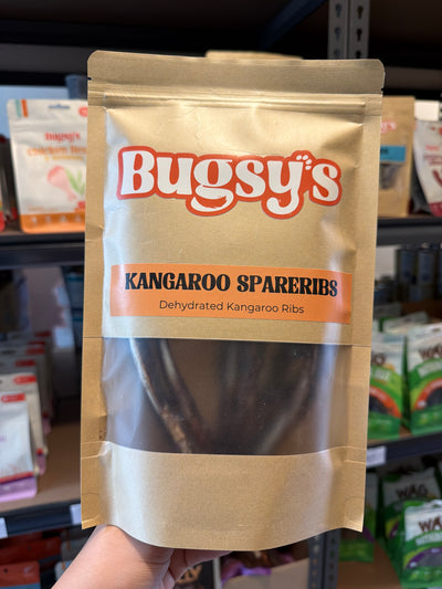 Bugsy's Dog Treat - Kangaroo Spareribs 100g