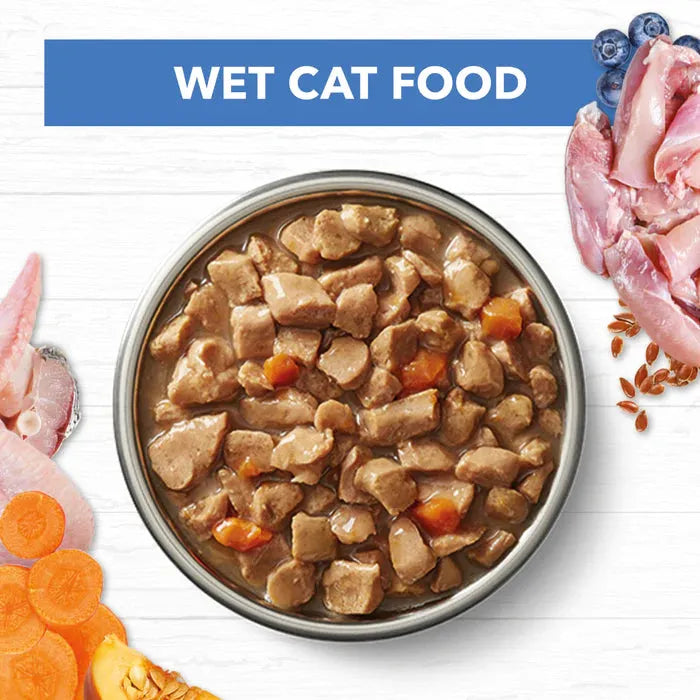 IVORY COAT - GRAIN FREE MATURE WET CAT FOOD CHICKEN & OCEAN FISH IN JELLY 85G