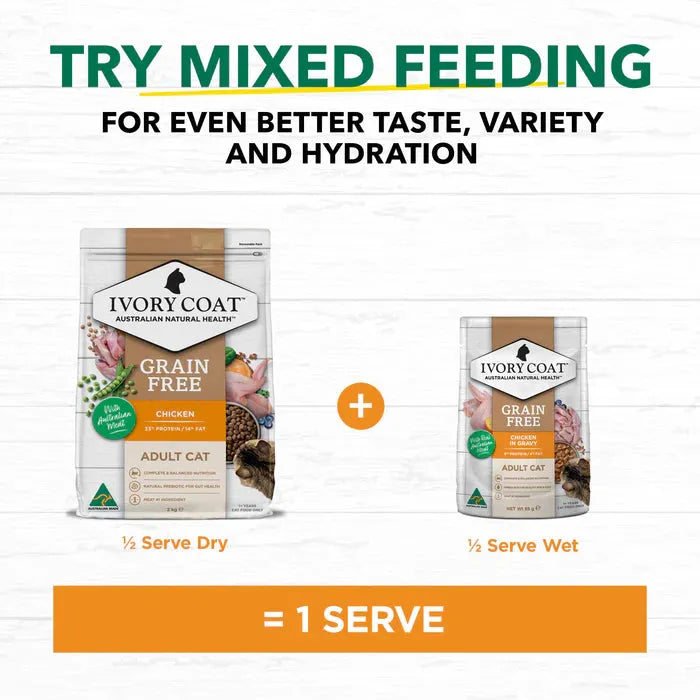 IVORY COAT - Grain Free Adult Dry Cat Food Chicken