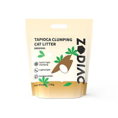 ZODIAC Tapioca Clump Cat Litter – Original