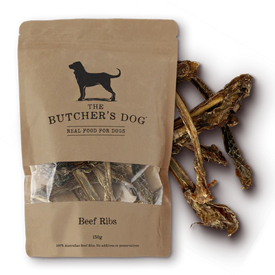 The Buther's Dog | Dog Treat Beef Spare Ribs 150g
