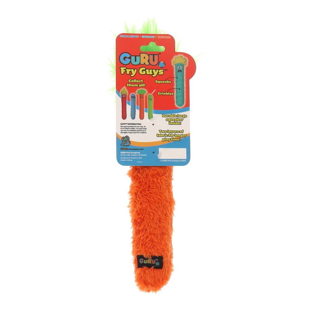 GURU Dog Toy Fry Guys Jerry Medium