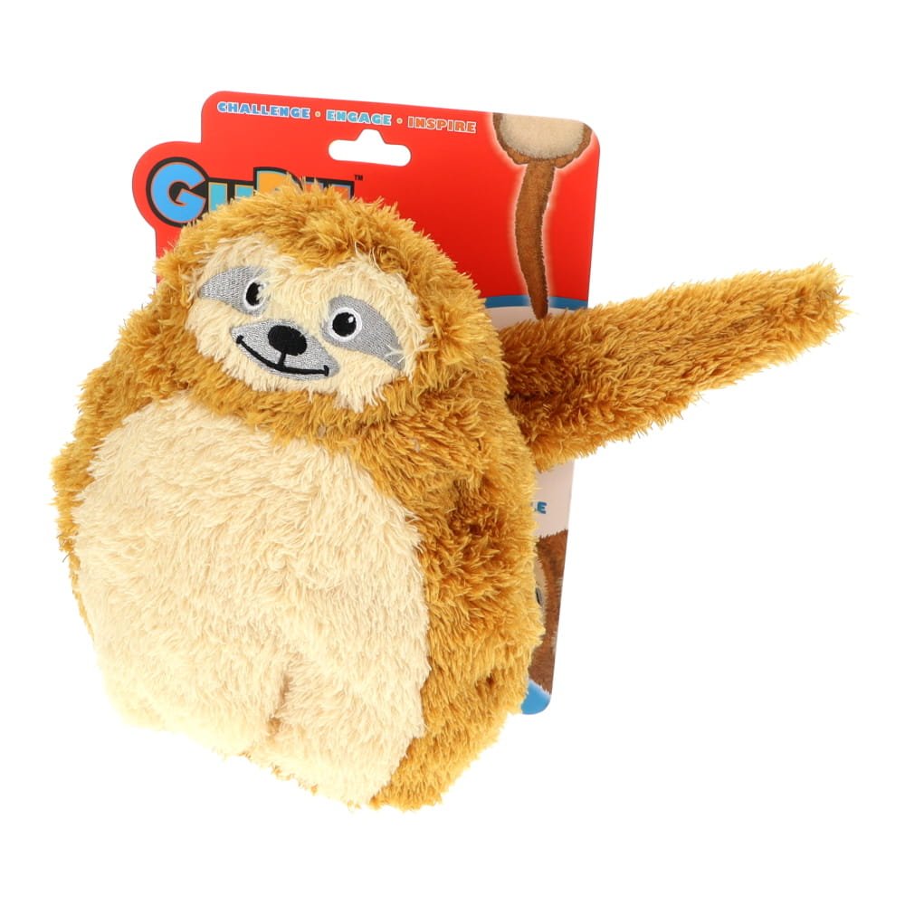 GURU Dog Toy Hide-A-Tail Sloth Large