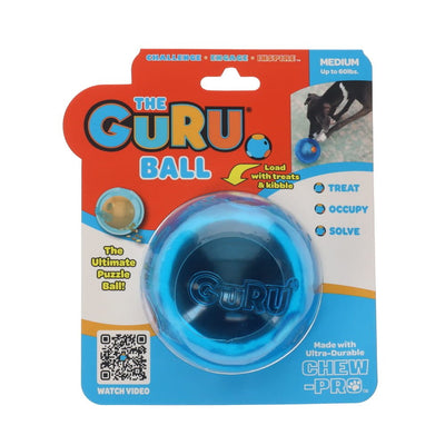 GURU Dog Toy Treat Dispensing Toy Ball