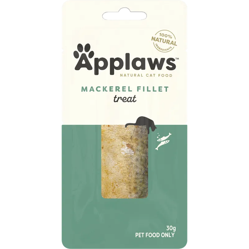 Applaws Cat Treat Whole Mackerel Loin 30g