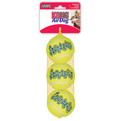 KONG Dog Toy Airdog Squeaker Balls Medium 3PK