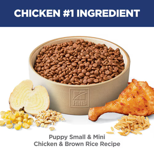 Hill's Science Diet Puppy Food Small & Mini Chicken & Brown Rice Recipe