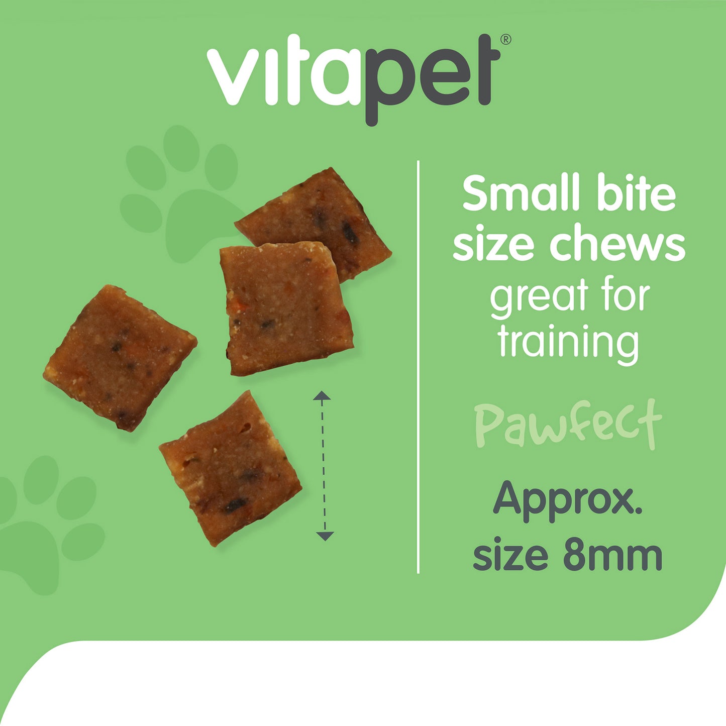 Vitapet Dog Treats Pocket Trainer Chicken with Sweet Potato and Blueberry 70g