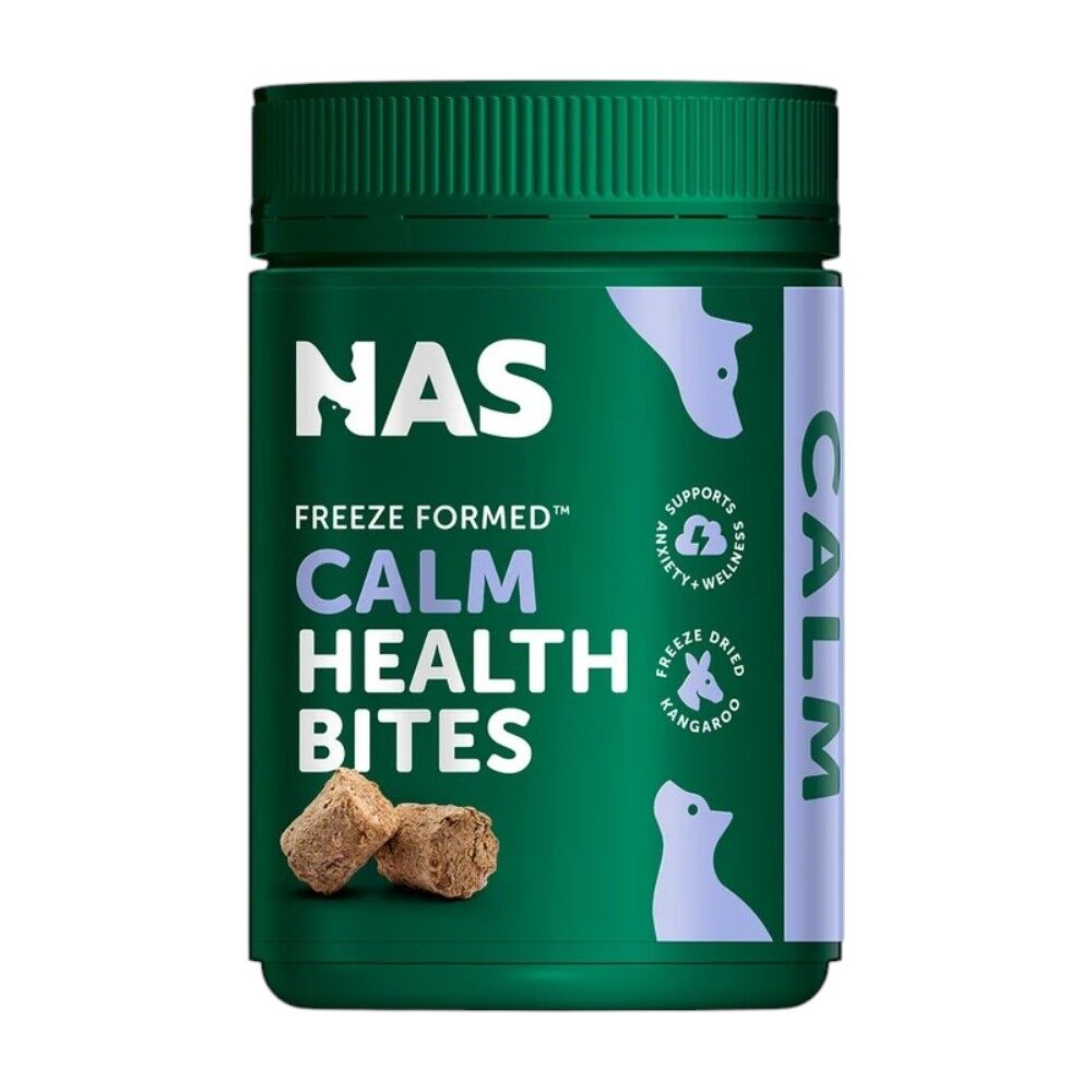 NAS Natural Animal Solutions - Freeze Formed ™ Calm Health Bites For Dogs and Cats