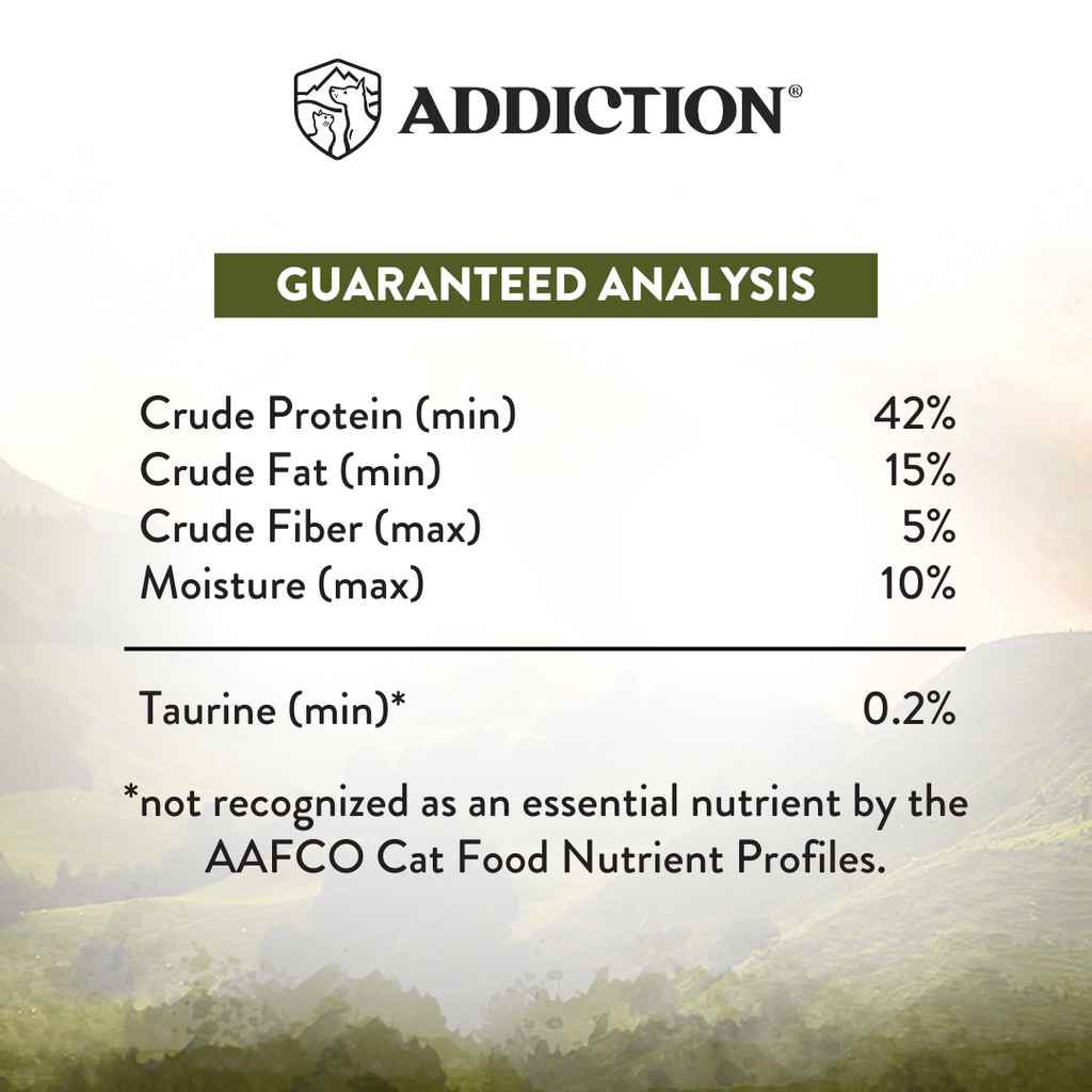 Addiction Cat Dry Food Wild Islands Highland Meats 1.8kg