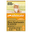 ADVOCATE Flea & Worming For Small Cats and Kittens Orange 0-4Kg