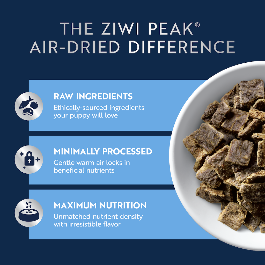 Ziwi Peak Air Dried Puppy Food Chicken & Lamb 400g
