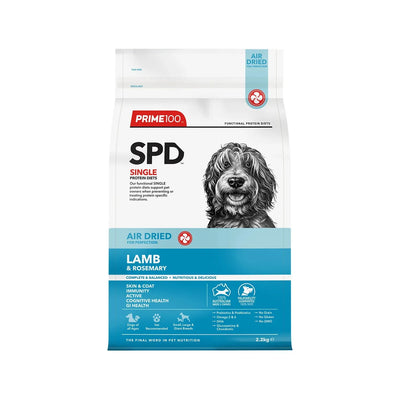 [Tiny Damage on Packaging] Prime100 Dog Dry Food - SPD™ Air Dried Lamb & Rosemary 2.2kg