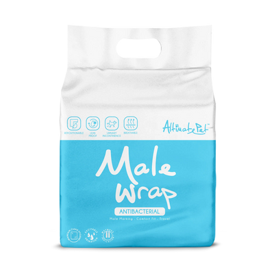 Altimate Pet Disposable Male Wrap For Male Dogs