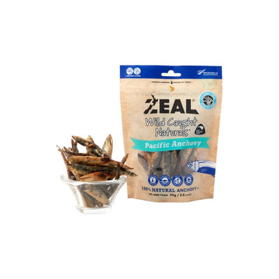 ZEAL Freeze-Dried Wild Caught Pacific Anchovy 70g