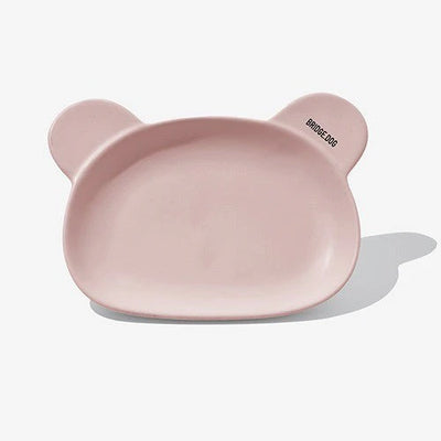 BRIDGE.DOG BEAR DISH PINK (MATTE)