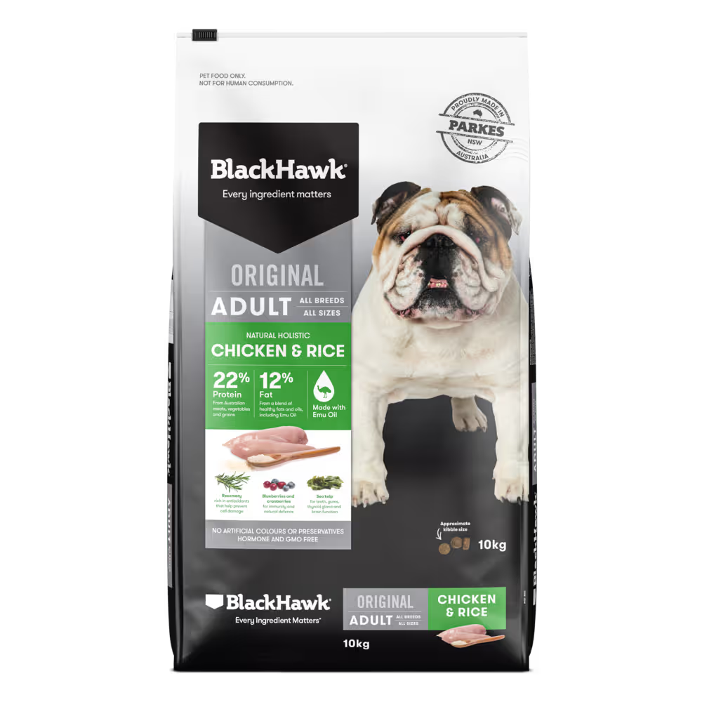 Black Hawk Adult Dog Dry Food Chicken And Rice