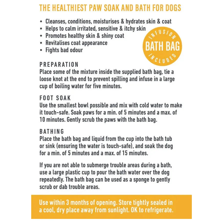 AUGUSTINE APPROVED SuperBath Skin Cleanses Skin & Odour Control for Dogs