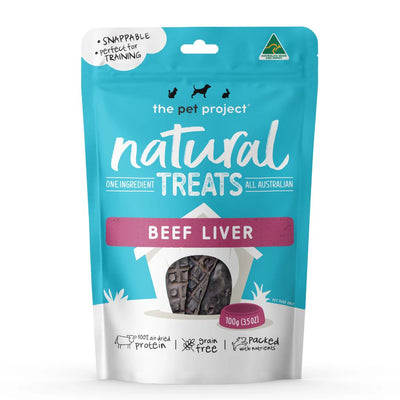 The Pet Projcet BEEF LIVER (100G) Dog Treats