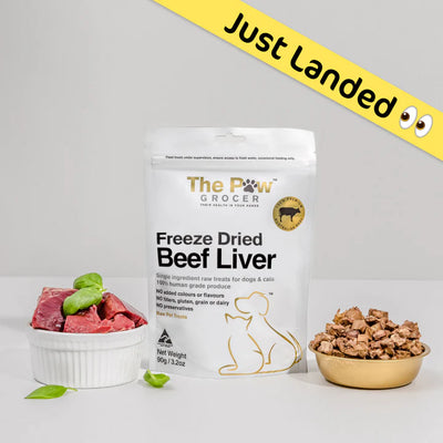 The Paw Grocer - Freeze Dried Diced Beef Liver