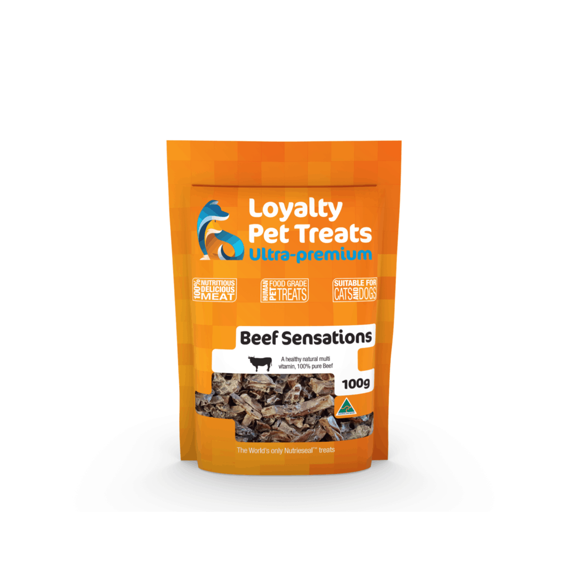 Loyalty Pet Treats - Beef Sensations 100g