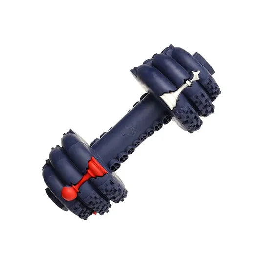 PETOPIA Ultra Tough Dog Toy Dumb Dumbbell