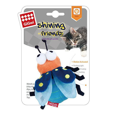 GiGwi Cat Toy - Shinning Friends Firefly w/ Catnip
