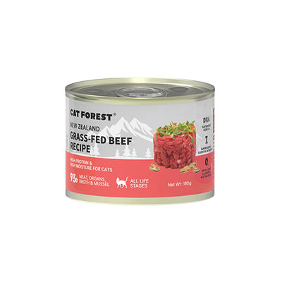 CAT FOREST Wet Cat Food Grass-Fed Beef