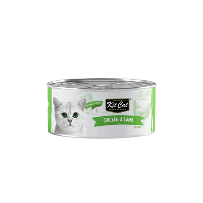 Kit Cat Cat Wet Food Topper Deboned Chicken & Lamb Aspic