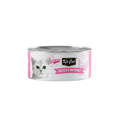 Kit Cat Cat Wet Food Topper Deboned Chicken & Whitebait