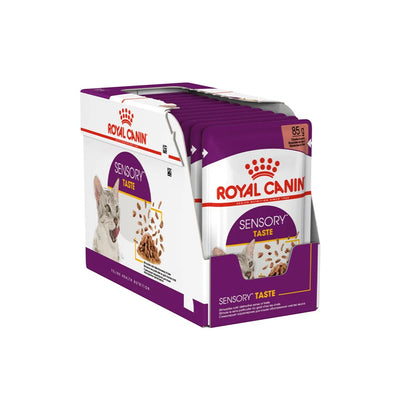 ROYAL CANIN Sensory Taste Chunks in gravy Adult Wet Cat Food 85g x 12