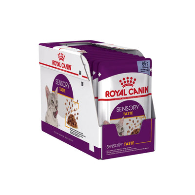 ROYAL CANIN Sensory Taste Jelly Adult Wet Cat Food 85g x 12