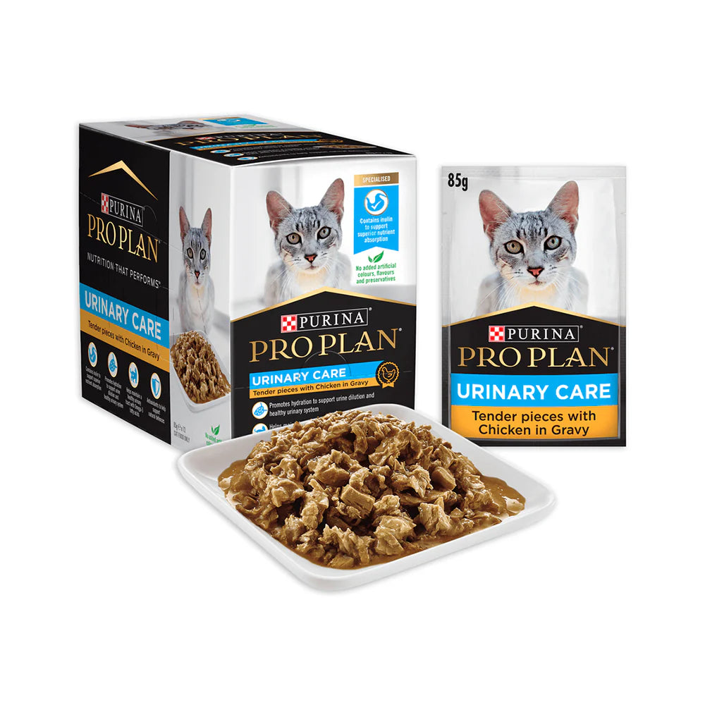 Purina PRO PLAN Urinary Care Tender Pieces With Chicken In Gravy Adult Wet Cat Food